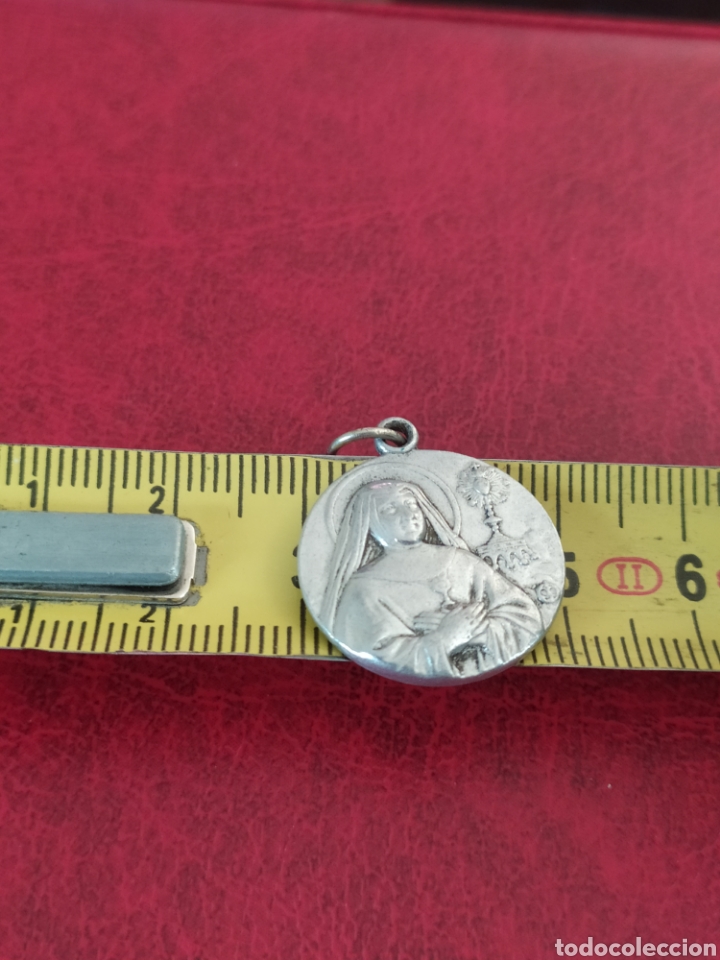Antig&uuml;edades: MEDALLA RELIGIOSA BEATA MARIA MICAELA DEL SANTISIMO SACRAMENTO - 2CM DI&Aacute;METRO - Foto 3
