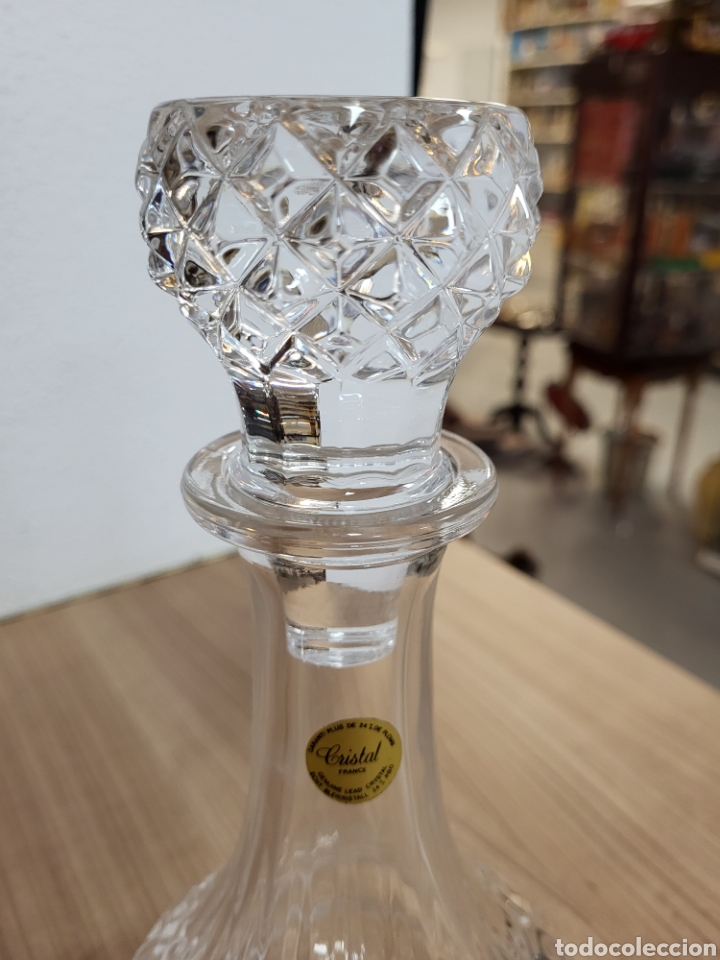 Antig&uuml;edades: LICORERA DE CRISTAL FRANC&Eacute;S. - Foto 4