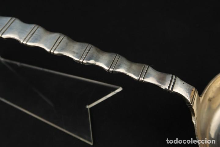Antig&uuml;edades: Antiguo Cazo para servir Chino de Plata - Foto 7