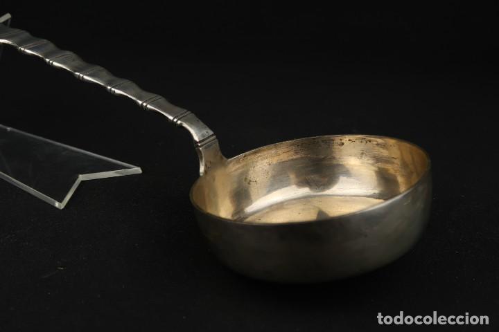 Antig&uuml;edades: Antiguo Cazo para servir Chino de Plata - Foto 9