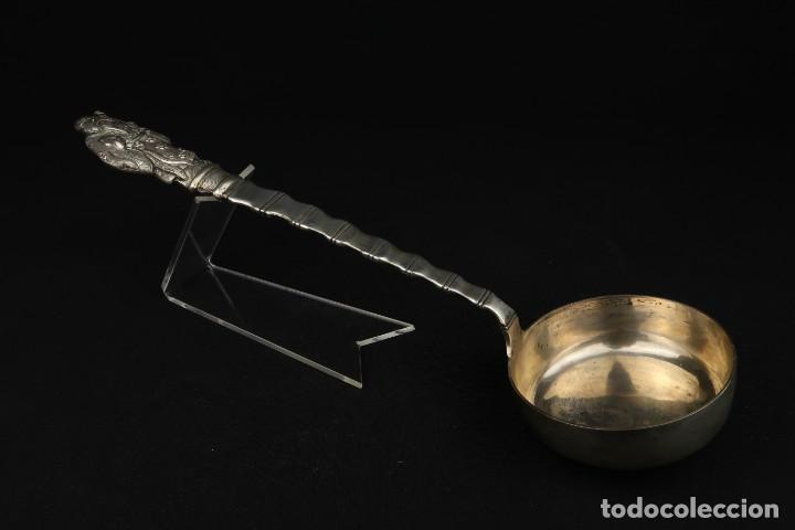 Antig&uuml;edades: Antiguo Cazo para servir Chino de Plata - Foto 10