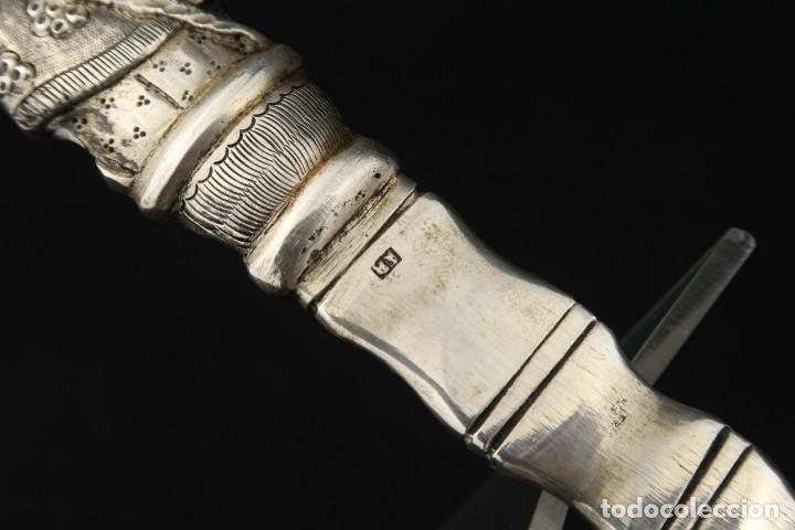 Antig&uuml;edades: Antiguo Cazo para servir Chino de Plata - Foto 18