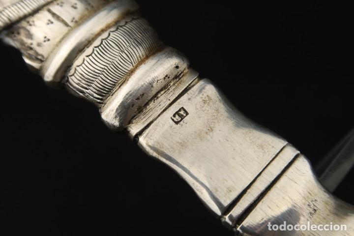 Antig&uuml;edades: Antiguo Cazo para servir Chino de Plata - Foto 19
