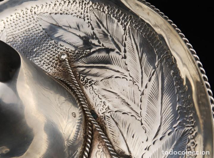 Antig&uuml;edades: Antiguo Sombrero de Plata Mexico - Foto 7