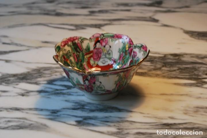 Antig&uuml;edades: CUENCO DE PORCELANA MACAO - CHINA - Foto 2