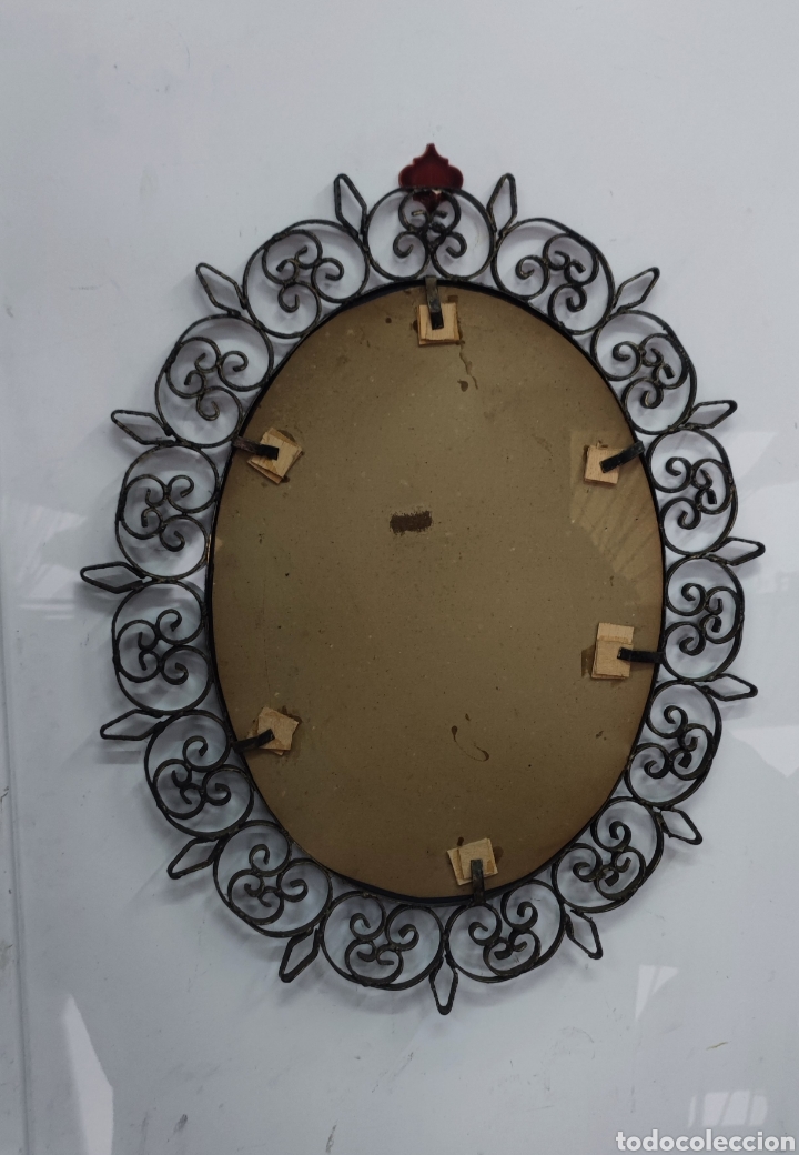 Antig&uuml;edades: Espejo de forja 50x60cm - Foto 8