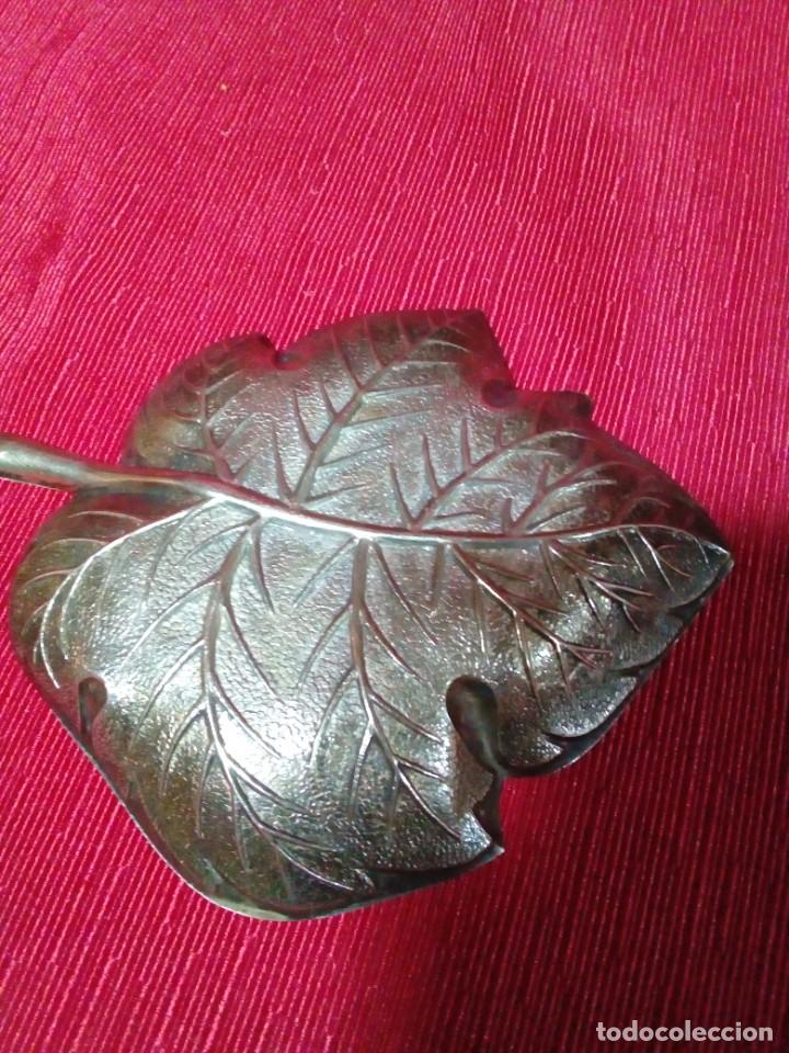 Antig&uuml;edades: BANDEJA DE METAL -CENTRO DE MESA - Foto 2