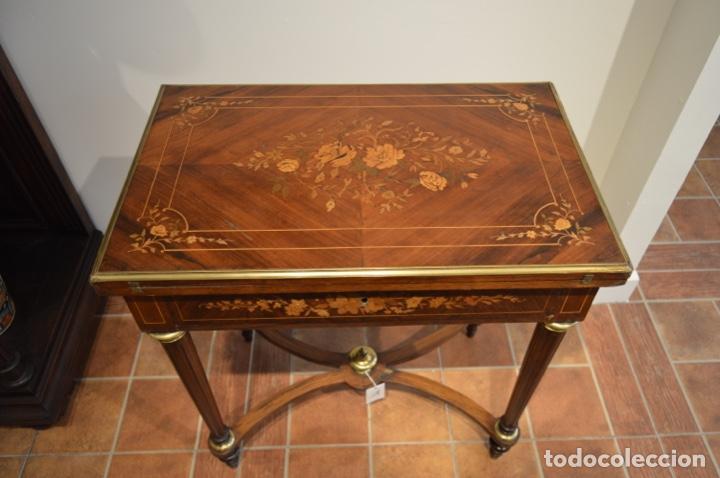 Antig&uuml;edades: Mesa de juego - Foto 3