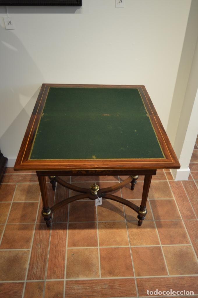 Antig&uuml;edades: Mesa de juego - Foto 9