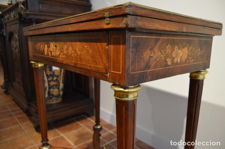 Antig&uuml;edades: Mesa de juego - Foto 10