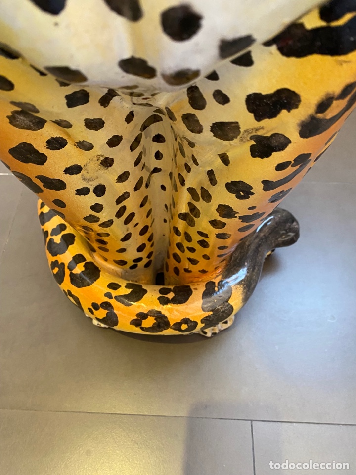 Antig&uuml;edades: Figura leopardo Vintage - Foto 13