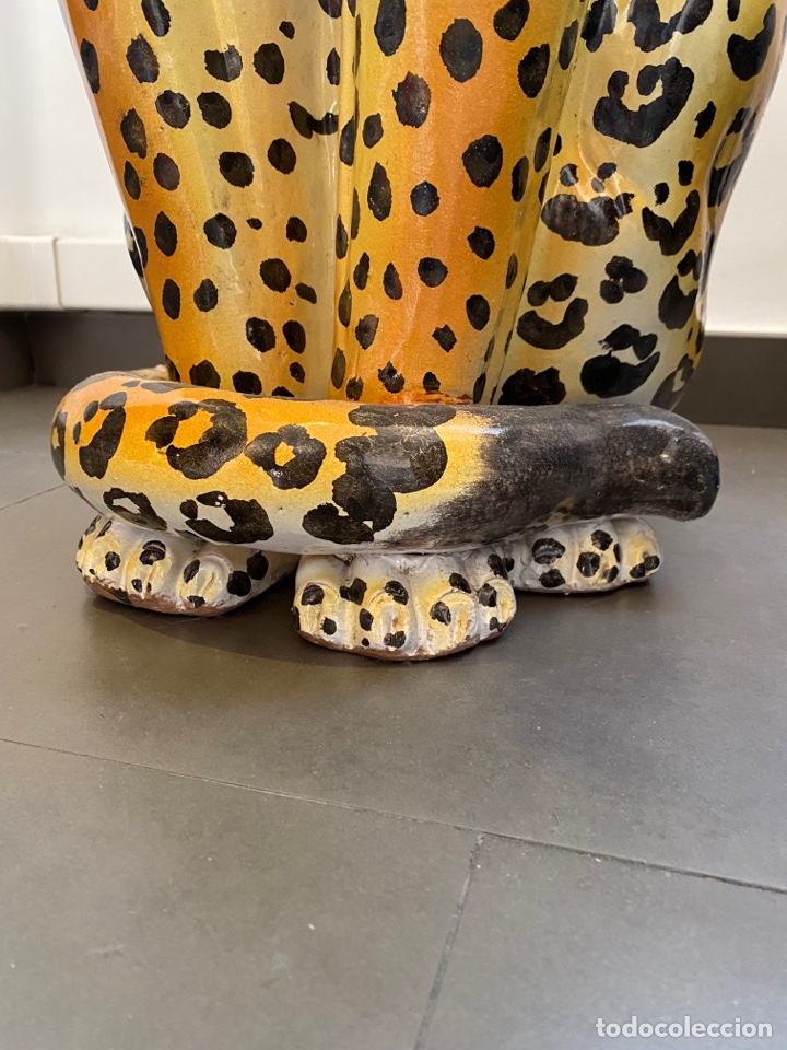 Antig&uuml;edades: Figura leopardo Vintage - Foto 17