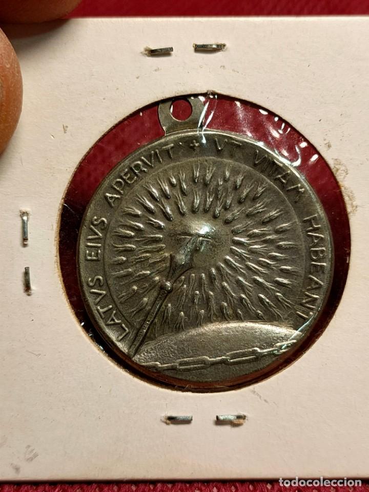 Antig&uuml;edades: MEDALLA STA MARIA RAFAELLA. PLATA - Foto 2