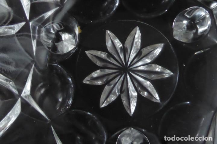 Antig&uuml;edades: CENTRO DE CRISTAL CON TRES PATITAS - Foto 6