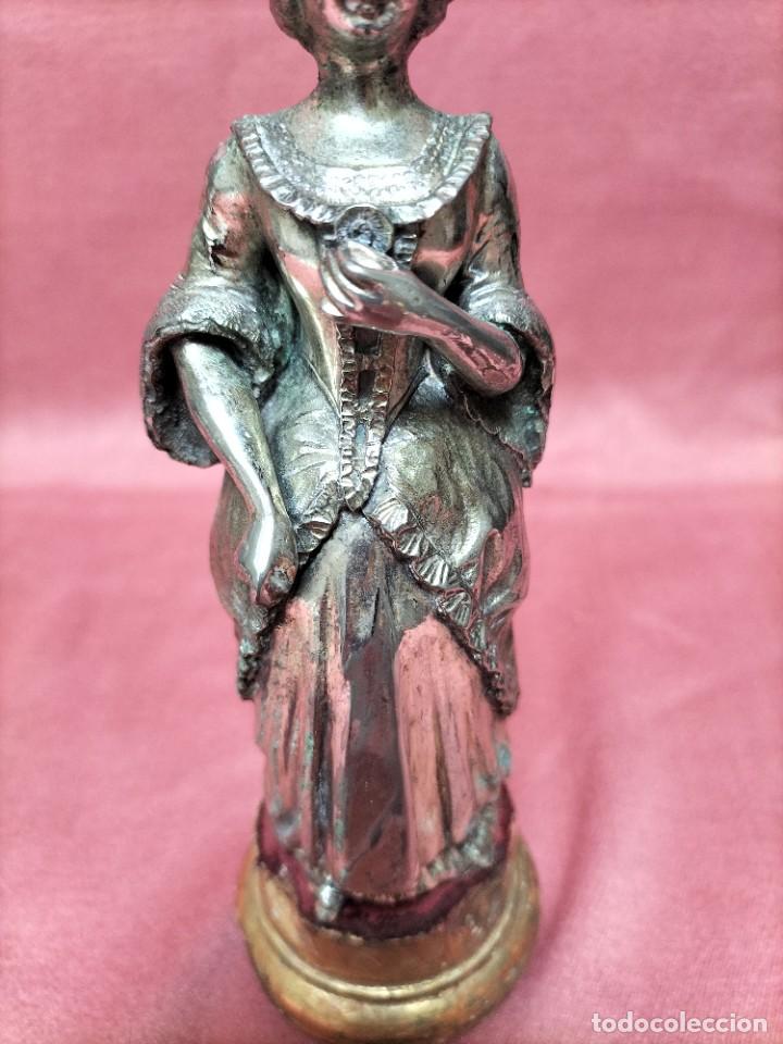 Antig&uuml;edades: Figura de alpaca siglo XIX - Foto 2