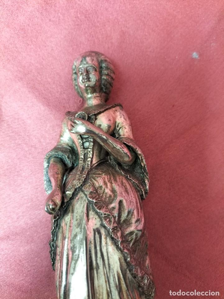 Antig&uuml;edades: Figura de alpaca siglo XIX - Foto 3