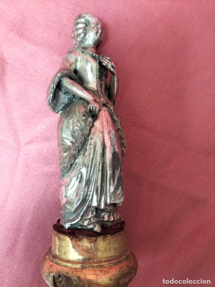 Antig&uuml;edades: Figura de alpaca siglo XIX - Foto 4