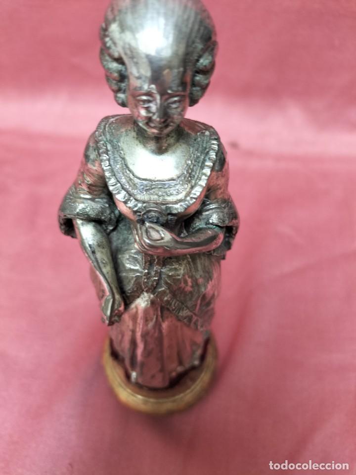 Antig&uuml;edades: Figura de alpaca siglo XIX - Foto 8