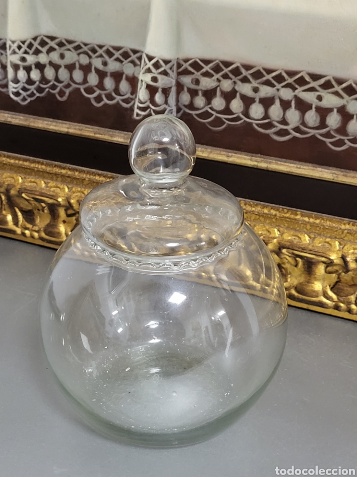 Antig&uuml;edades: BOMBONERA DE CRISTAL - Foto 1