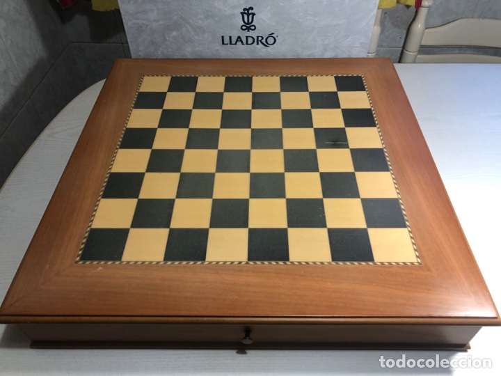 Antig&uuml;edades: REF: 01006333 &ldquo;AJEDREZ COMPLETO CON CAJA&rdquo; LLADR&Oacute; - Foto 3