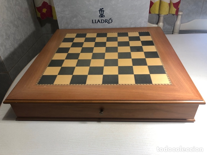 Antig&uuml;edades: REF: 01006333 &ldquo;AJEDREZ COMPLETO CON CAJA&rdquo; LLADR&Oacute; - Foto 5