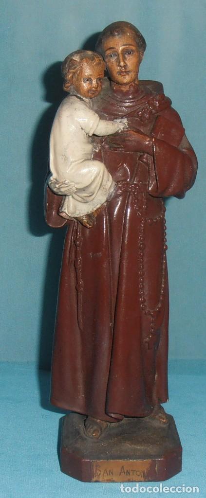 Antig&uuml;edades: FIGURA DE SAN ANTONIO DE OLOT - Foto 1