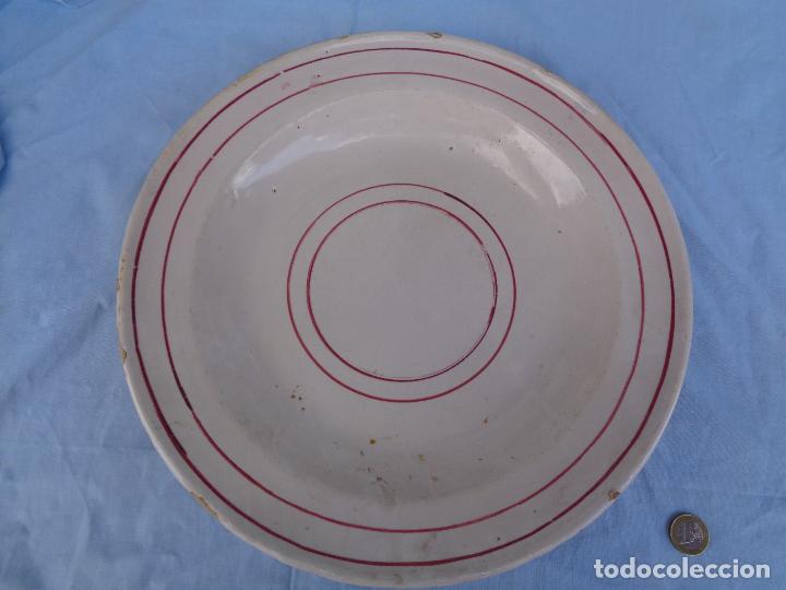 Antig&uuml;edades: ANTIGUO PLATO MURCIANO FILETEADO - Foto 1