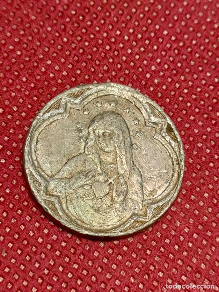 Antig&uuml;edades: MEDALLA RELIGIOSA ANTIGUA - Foto 2