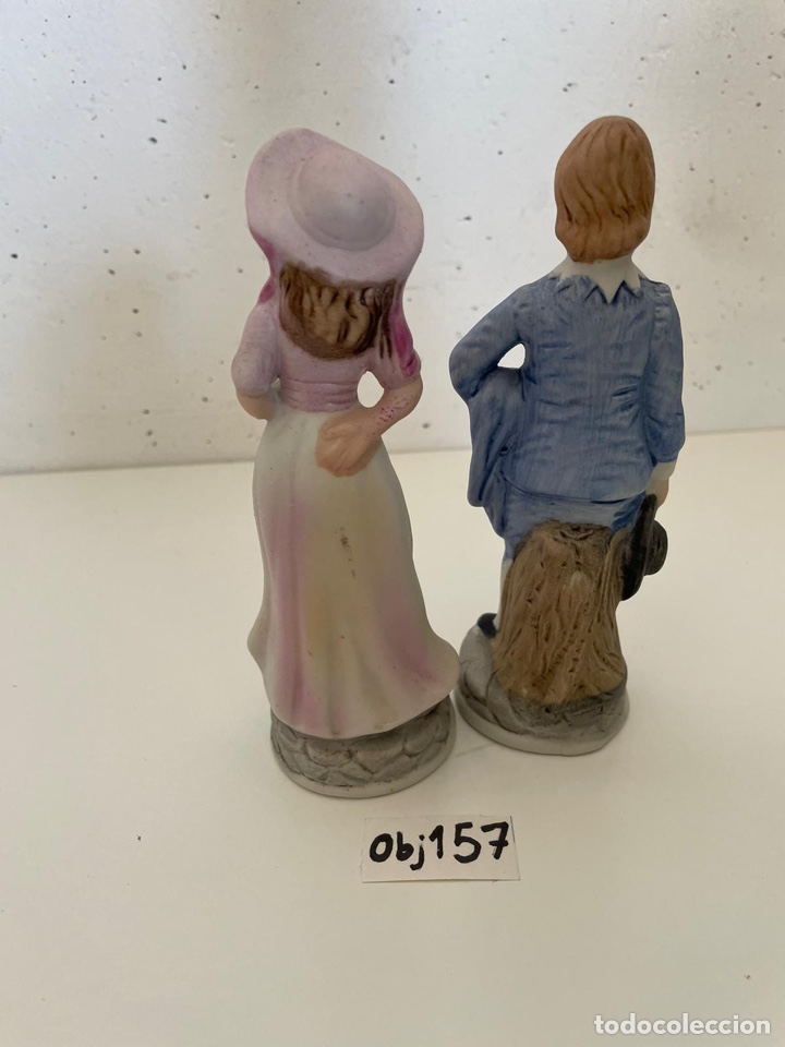 Antig&uuml;edades: Figura porcelana de &eacute;poca - Foto 2