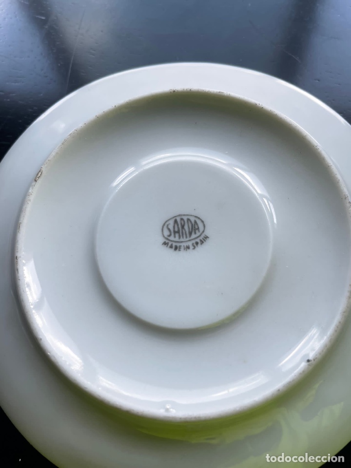 Antig&uuml;edades: Plato de porcelana decorativa - Foto 3
