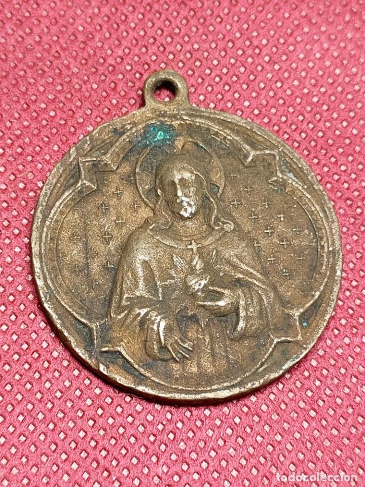 Antig&uuml;edades: MEDALLA OMNES PERSEVER - Foto 2