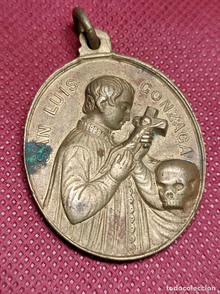 Antig&uuml;edades: MEDALLA SAN LUIS GONZAGA - Foto 1