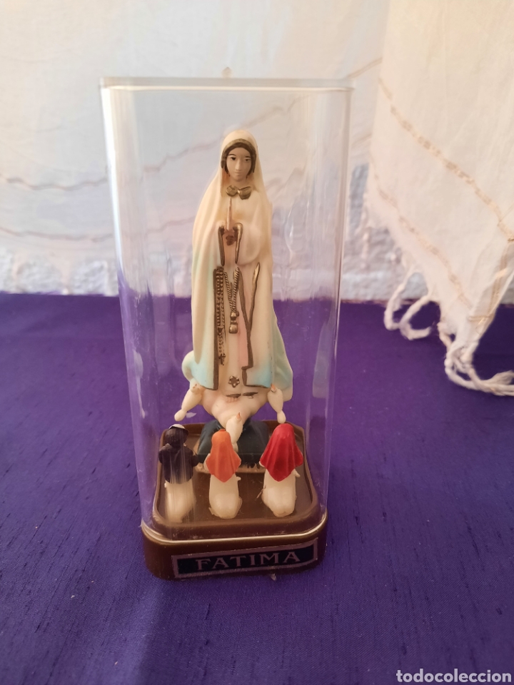 Antig&uuml;edades: Virgen de Fatima en fanal. - Foto 5