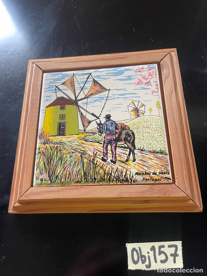 Antig&uuml;edades: Azulejos pintado a mano - Foto 1
