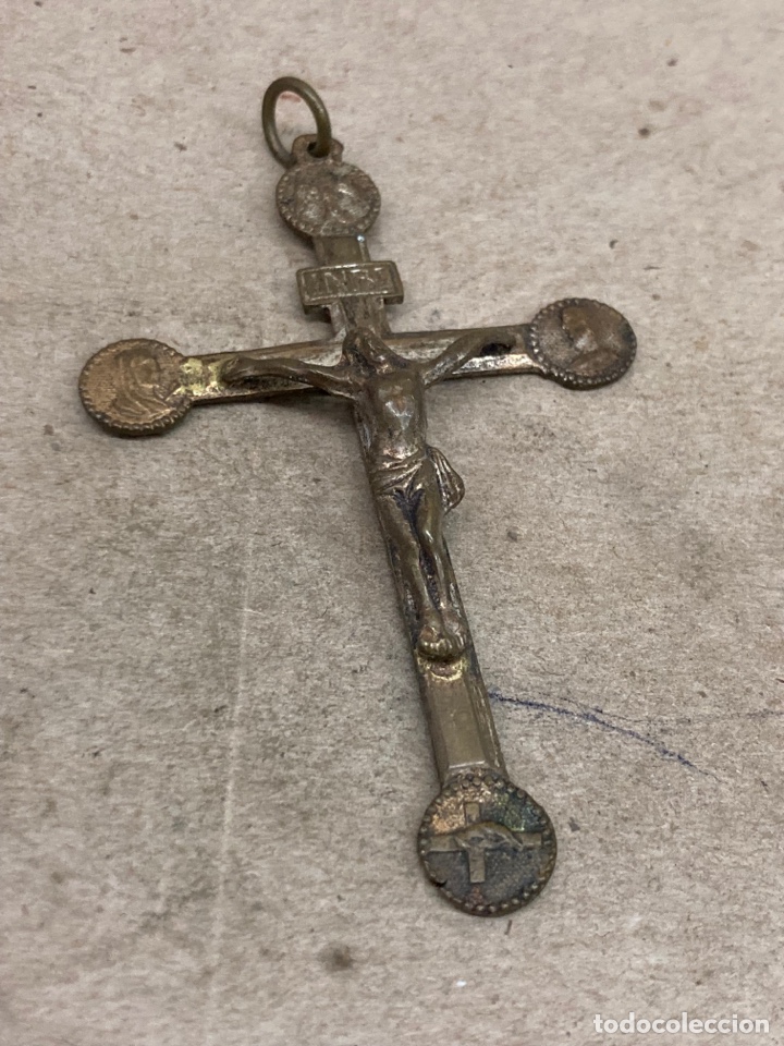 Antig&uuml;edades: Cruz de metal - Foto 1