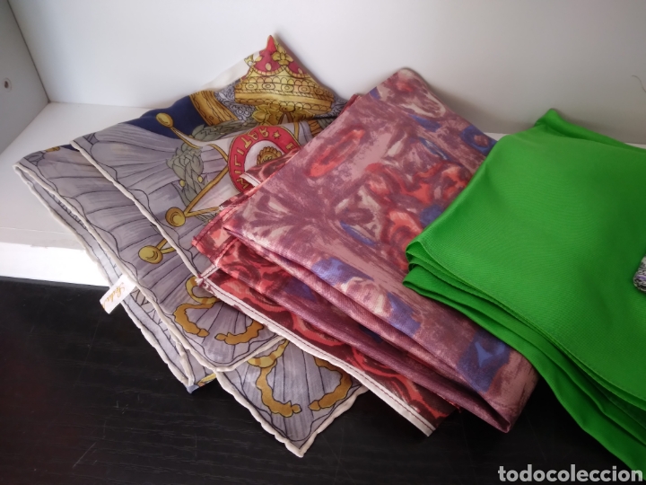 Antig&uuml;edades: Lote de pa&ntilde;uelos para el cuello - Foto 5