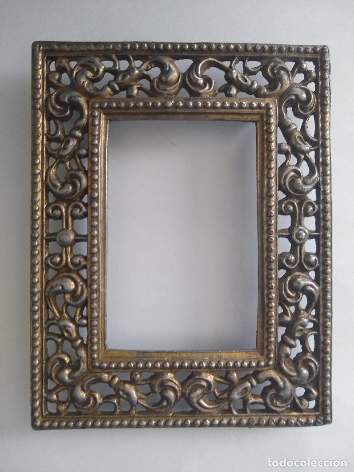 Antig&uuml;edades: Marco en bronce macizo S.XIX - XX - Foto 1