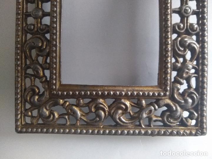 Antig&uuml;edades: Marco en bronce macizo S.XIX - XX - Foto 2