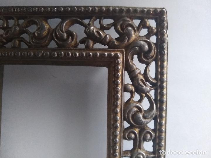 Antig&uuml;edades: Marco en bronce macizo S.XIX - XX - Foto 4