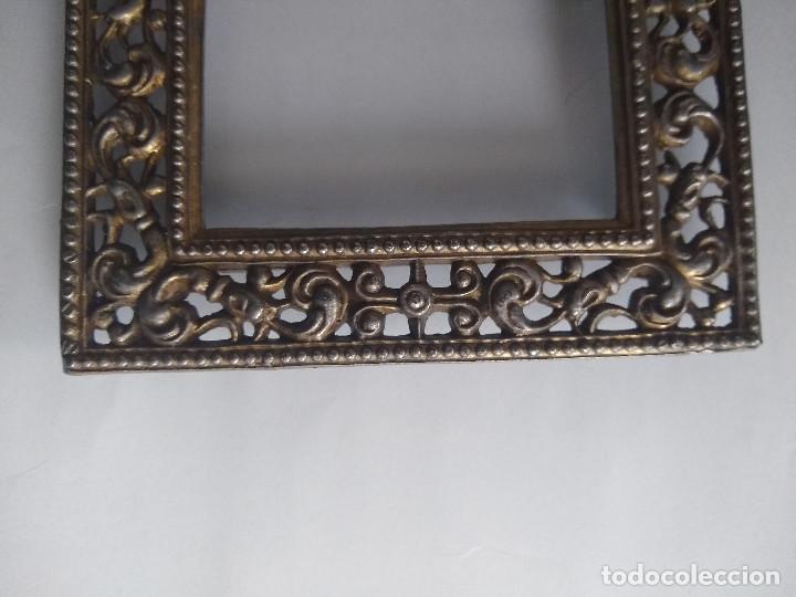 Antig&uuml;edades: Marco en bronce macizo S.XIX - XX - Foto 5