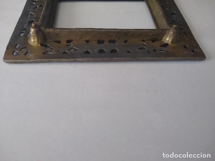 Antig&uuml;edades: Marco en bronce macizo S.XIX - XX - Foto 7