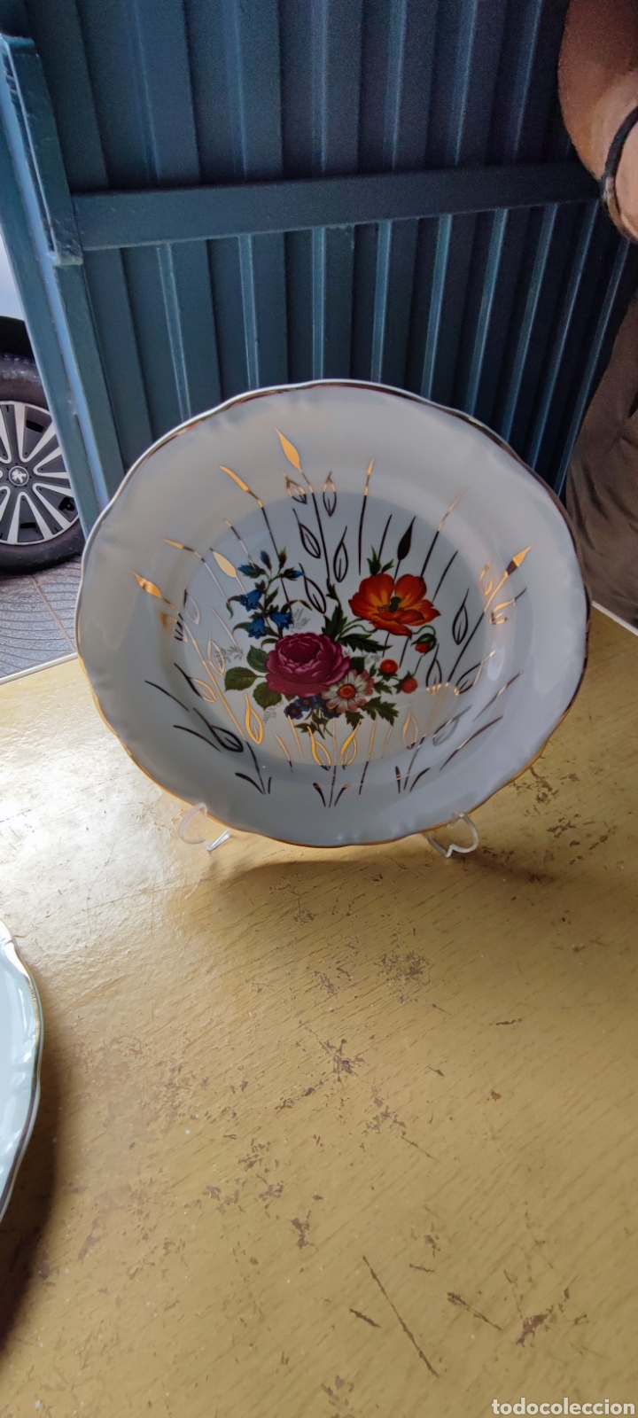 Antig&uuml;edades: 2 platos de cer&aacute;micas antiguos - Foto 2