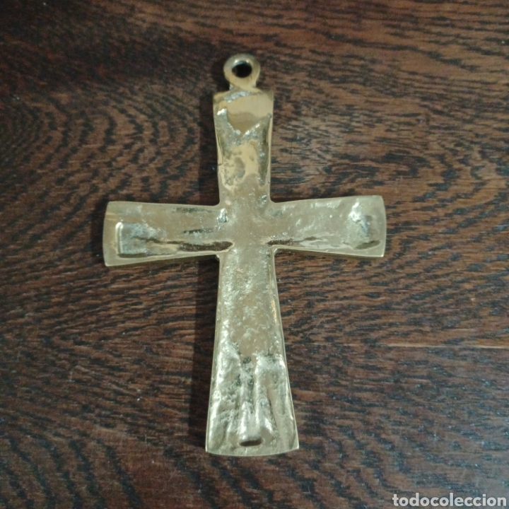 Antig&uuml;edades: PRECIOS CRUCIFIJO DE BRONCE - Foto 3
