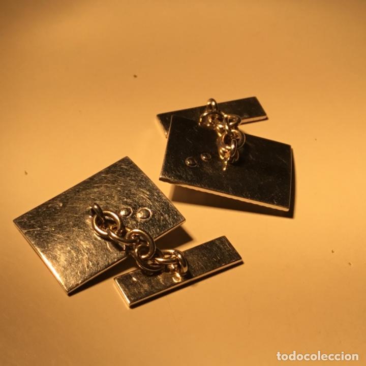 Antig&uuml;edades: Gemelos oro blanco y rub&iacute;s - Foto 4