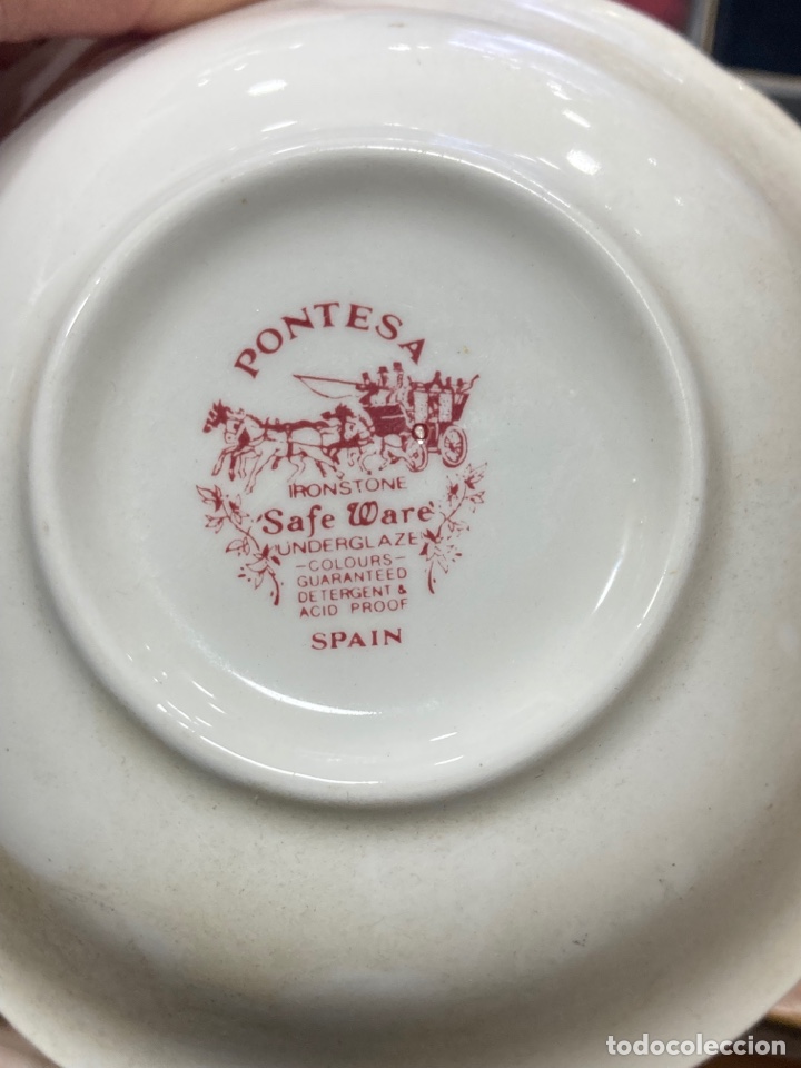 Antig&uuml;edades: Lote de 2 platitos pontesa - Foto 3