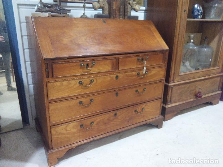 Antig&uuml;edades: ANTIGUO ESCRITORIO CAJONERO - Foto 6