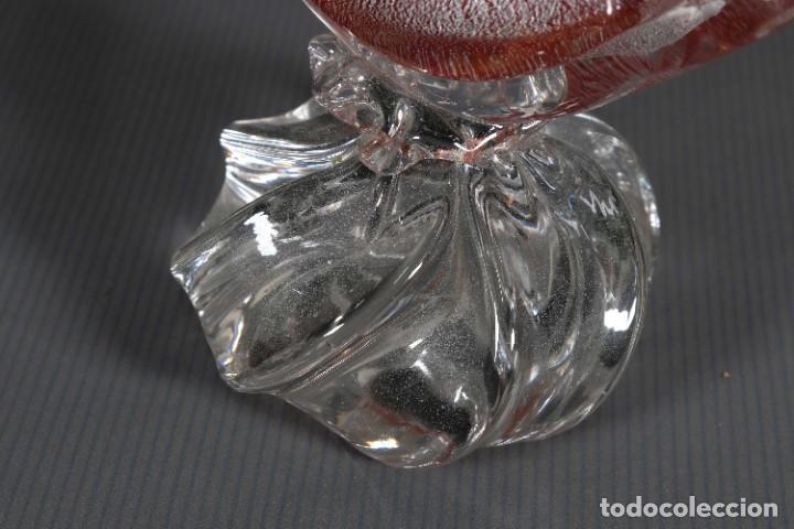 Antig&uuml;edades: Figura de oca en cristal de Murano - Foto 5