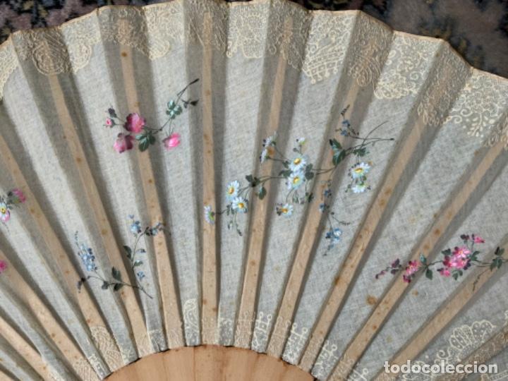 Antig&uuml;edades: ANTIGUO ABANICO PERICON - Foto 3