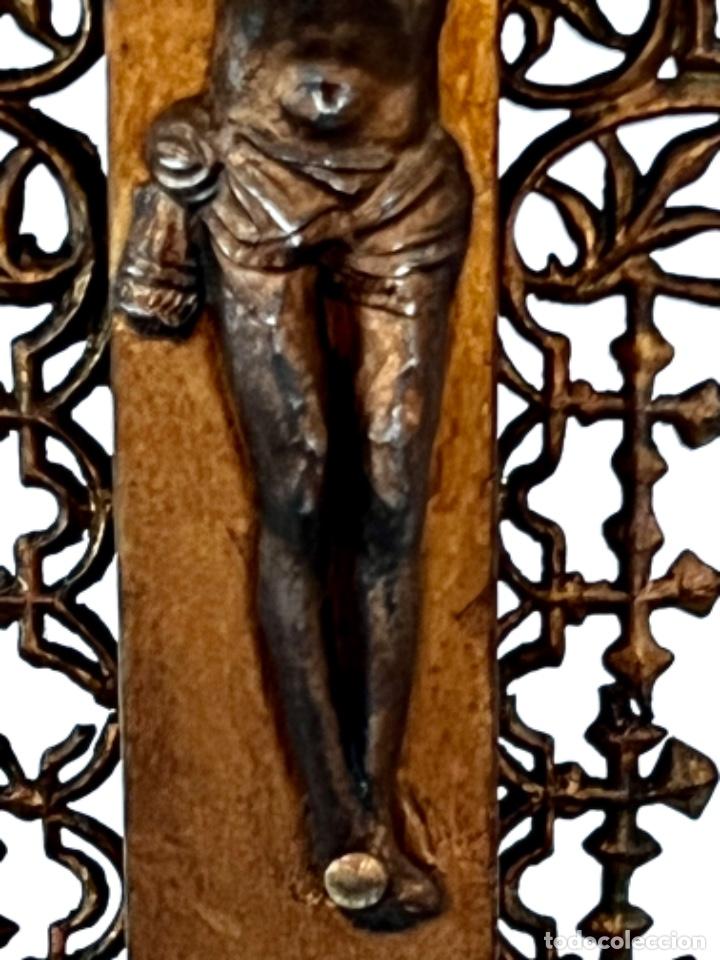 Antig&uuml;edades: CRUZ DE ALTAR FRANCESA - S. XIX - Foto 6