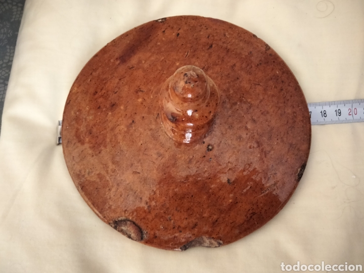 Antig&uuml;edades: Antigua tapa de orza - Foto 1